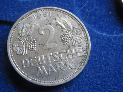 2 mark 1951F. Länsi-Saksa. West Germany