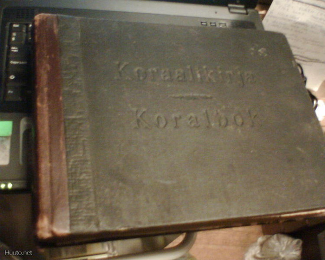 KORAALIKIRJA ( Porvoo 1922 ) Sis.postikulut