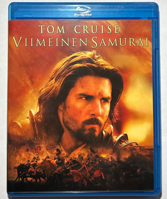 Viimeinen Samurai - Blu-ray, suomi kannet