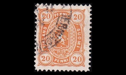 22 o Nelilukuinen 20 p postivaunu (1885)