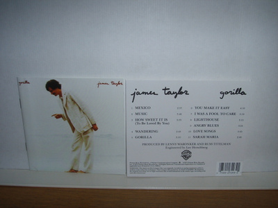 James Taylor CD Gorilla