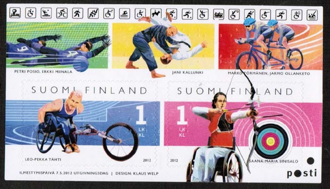 2012 Vammaisurheilu, postituore pienoisarkki.