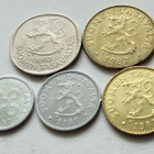 5 p - 1 mk, circ, v. 1987 - pikkukuva 3
