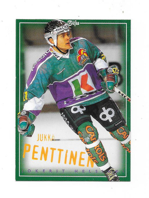 1996-97 Sisu Redline #46 Jukka Penttinen Jokerit