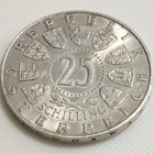 Itävalta 25 Schilling 1956, Mozart, hopeakolikko - pikkukuva 3