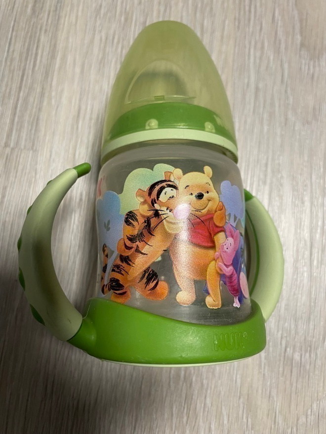 Nuk vihreä Nalle Puh nokkapullo