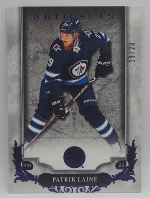 2018-19 Artifacts Purple Patrik Laine /20