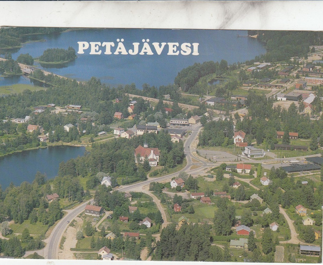 Petäjävesi,  ilmakuvakortti   p320