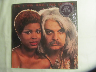 Leon & Mary Russell:Make Love To Music  LP   1977