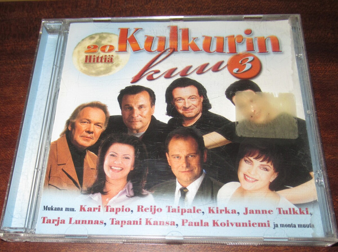 Kulkurin kuu 3, 20 hittiä eri esittäjiä cd