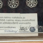 Hopeinen korusetti LEIMU, riipus ja korvakorut - pikkukuva 3