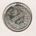 25 penniä 1917   1. hop. - pikkukuva 1