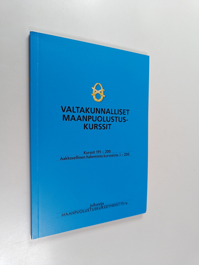 Valtakunnalliset maanpuolustuskurssit : kurssit 191-200 :...