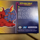 Magcargo #219 Pokemon 2001 Topps Johto Champions card - pikkukuva 2