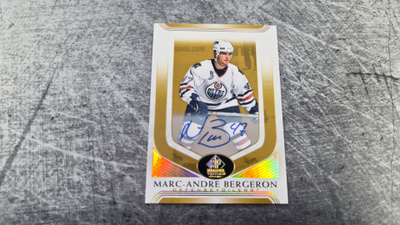 Marc-Andre Bergeron 2020-21 SP Legends Auto
