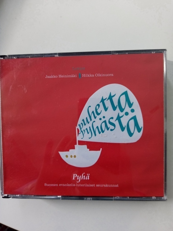 3CD Äänikirja: Heinimäki, Olkinuora - PUHETTA PYHÄSTÄ - PYHÄ