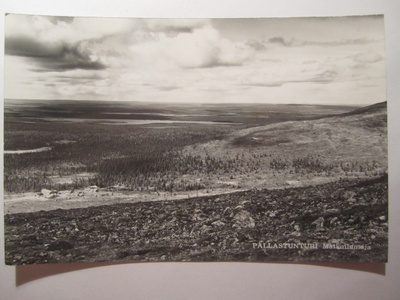 Postikortti Lappi Pallastunturi 1950-l  Alkup.Mallikappale