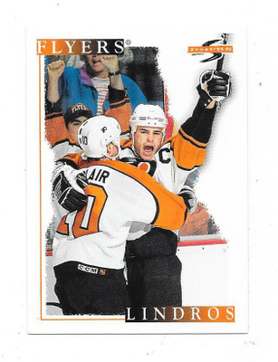 1995-96 Score #150 Eric Lindros , Philadelphia Flyers