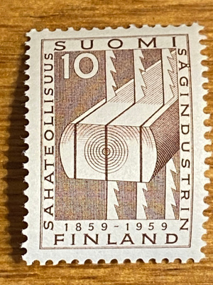 SAHATEOLLISUUS JA METSÄHALLINTO 10MK**