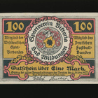 Saksa Notgeld 1 Mark, Bad Wildungen 1921 - pikkukuva 2