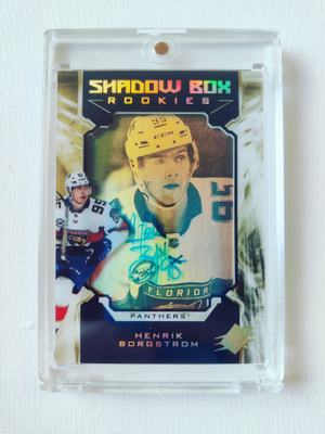 Henrik Borgström - 18-19 SPx Shadow Box Rookies Auto /18