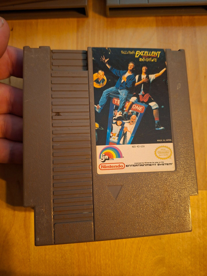 NES Bill & Teds Excellent Video Game USA