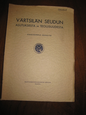 Värtsilän seudun asutuksesta ja teollisuudesta / Kaukoranta