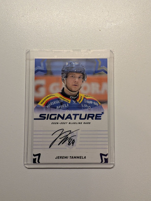 Blueline26-27 Signature RARE, Jeremi Tammela Jukurit, 1/20