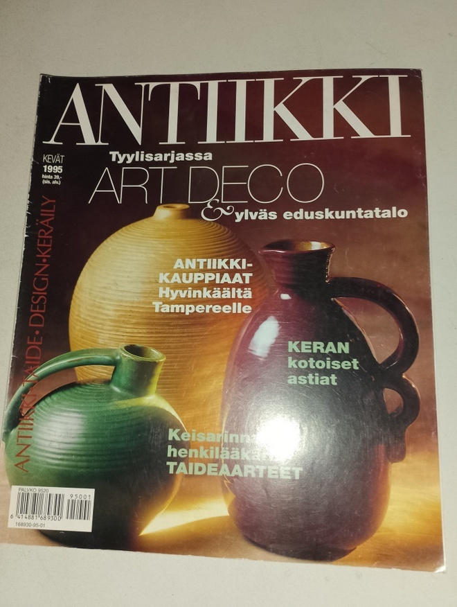 Glorian antiikki kevät 1995