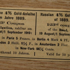 Imperial Russian 4% GOLDEN LOAN of 1889 - pikkukuva 2