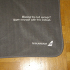 Lentoyhtiö Icelandair  HARMAA PEITTO 150x105cm - pikkukuva 2