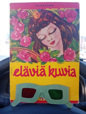 3D kirja: Eläviä kuvia - Ruusunen  ( mukana 3D lasit )