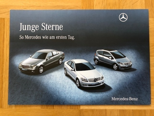 Esite Mercedes-Benz Junge Sterne, noin 2009