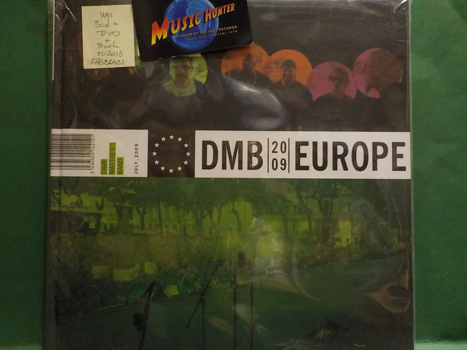 DAVE MATTHEWS BAND - EUROPE 2009 - EU 2010 UUSI 3CD + 1DVD