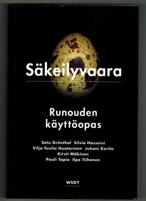 Säkeilyvaara - Runouden käyttöopas