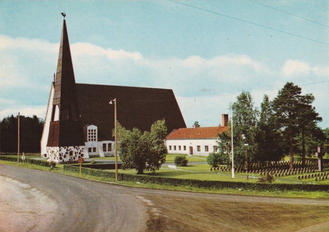KIRKKOKORTTI - SUOMUSSALMEN KIRKKO - 6