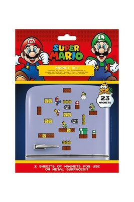 Super Mario Jääkaappimagneetit. UUSI