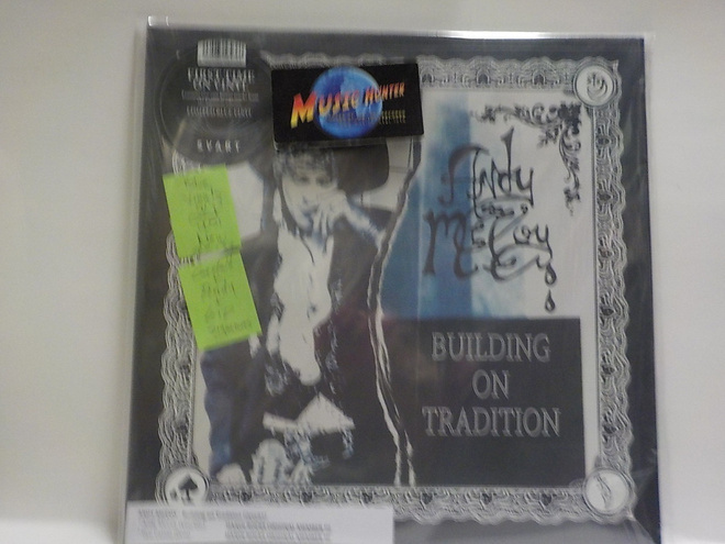 ANDY MCCOY BUILDING ON TRADITION UUSI 2LP + NIMIKIRJOITUKSET