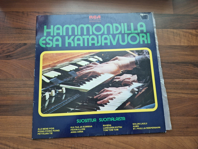 ESA KATAJAVUORI - HAMMONDILLA Kärki, Lehtinen, Goodman ym LP