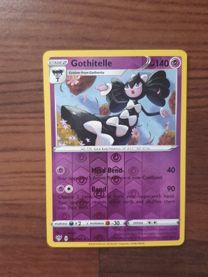 Pokemon Gothitelle 075/189 Reverse holo rare