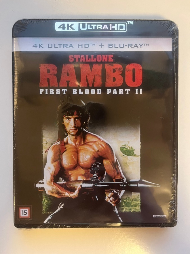 Rambo : First Blood Part 2 (4K Ultra HD + Blu-ray) (UUSI)