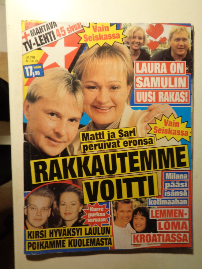 7 päivää Nro 41/1998 (25.12)