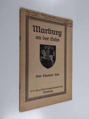 Theodor Birt : Marburg an der Lahn