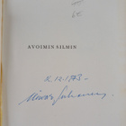 Mikko Suhonen : Avoimin silmin (signeerattu) - pikkukuva 3