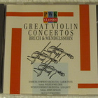 Great Violin Concertos • Bruch & Mendelssohn CD - pikkukuva 1