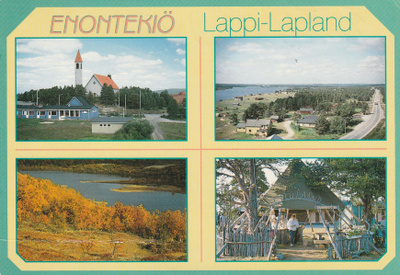 KIRKKOKORTTI - ENONTEKIÖN KIRKKO - 13