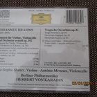 Johannes Brahm DOPPELKONZERT - DOUBLE CONCERTO (CD) - pikkukuva 2
