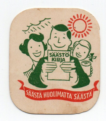 Kahvilappu SÄÄSTÄ HUOLIMATTA SÄÄSTÄ