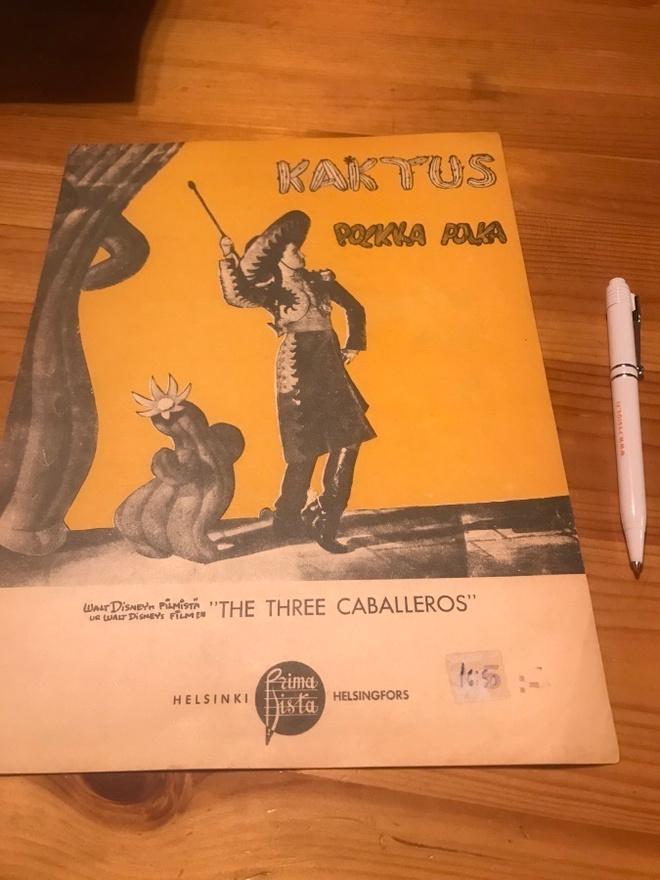 Kaktus polkka-nuotisto