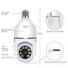 FullHD IP-valvontakamera Traxter Lamps 1080p - pikkukuva 4